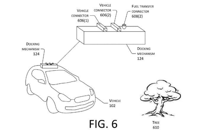 amazon dron for cars