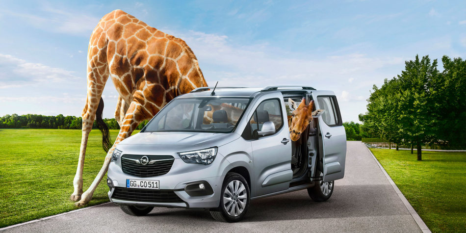 Цельнометаллический фургон opel