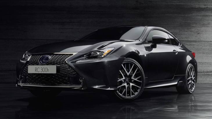 В Женеву едет особое купе Lexus RC 300h F Sport Black Edition