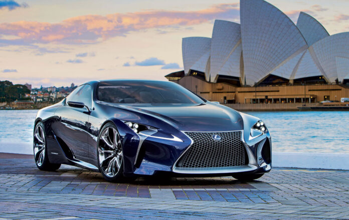 Lexus LF-LC Blue