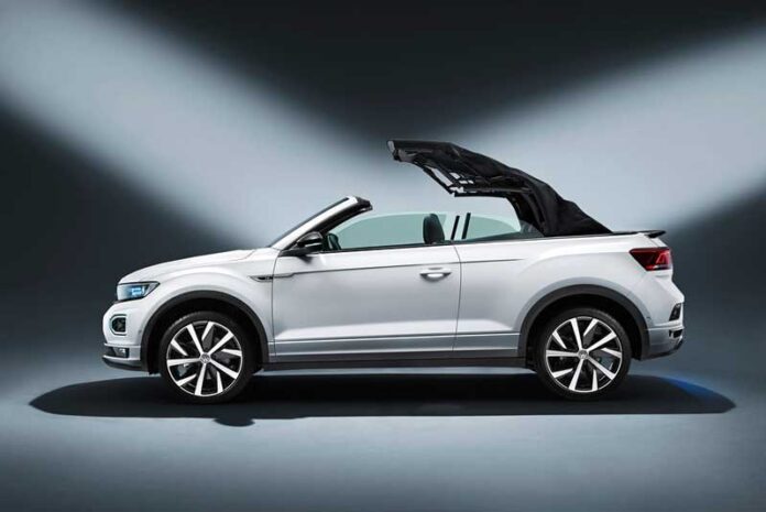 Volkswagen превратил кроссовер T-Roc в кабриолет