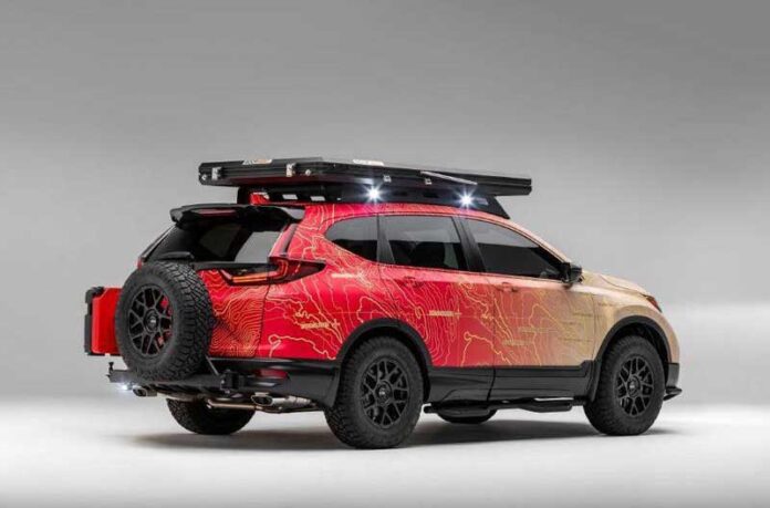 Honda CR-V превратили в брутальный внедорожник