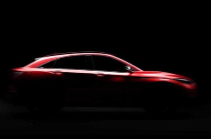 Infiniti показала первое фото нового купеобразного кроссовера