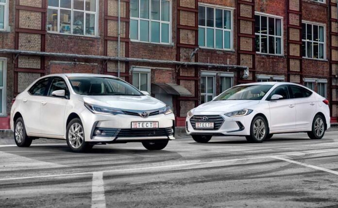 Toyota Corolla против Hyundai Elantra