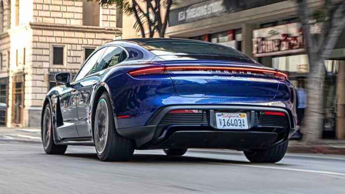 Запас хода Porsche Taycan Turbo оказался меньше, чем у Nissan Leaf
