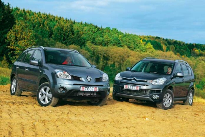 Renault Koleos против Citroen C-Crosser