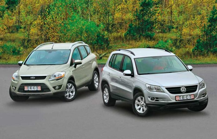 Volkswagen Tiguan против Ford Kuga