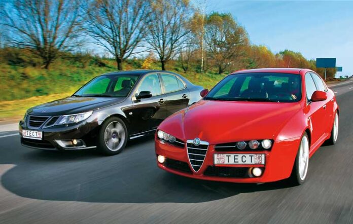 Alfa Romeo 159 против Saab Turbo X