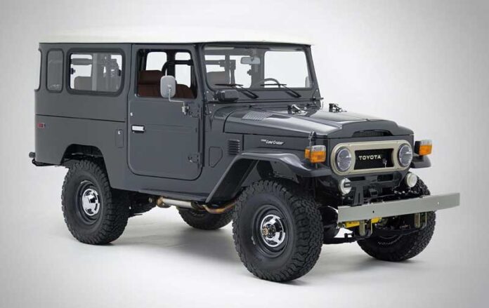 Раритетный Toyota Land Cruiser стал 