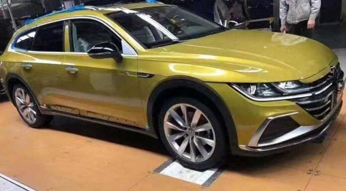 В Китае сфотографировали серийный универсал Volkswagen Arteon