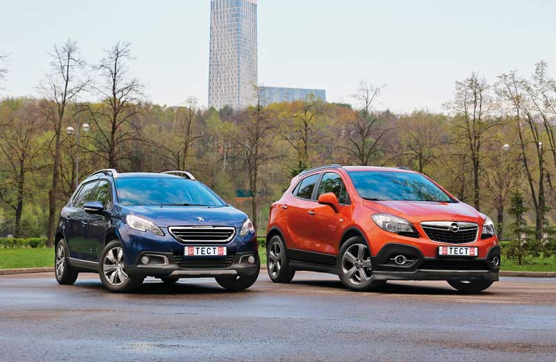 Сравнительный тест. Peugeot 2008 против Opel Mokka - АВТОСВІТ