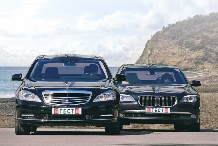 Mercedes S500L 4Matic против BMW 750Li xDrive