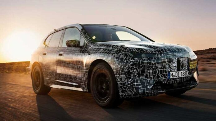 Кроссовер BMW iNext испытали в условиях экстремальной жары