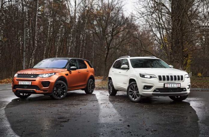 Land Rover Discovery Sport против Jeep Cherokee