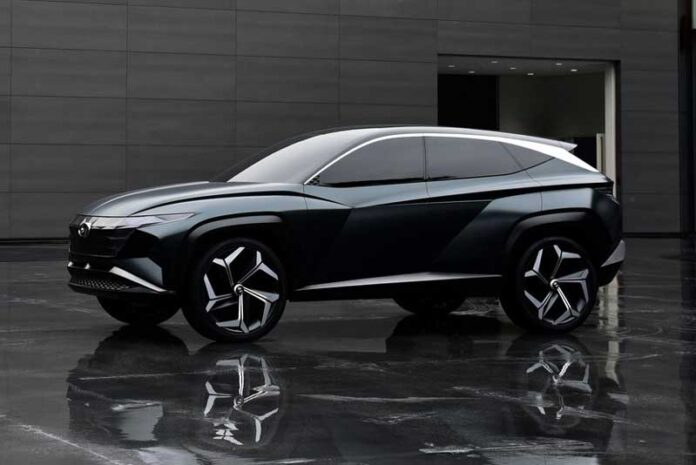 Прототип нового Hyundai Tucson сняли на видео