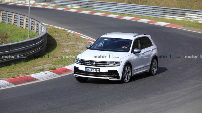 Volkswagen Tiguan R штурмует Нюрбургринг