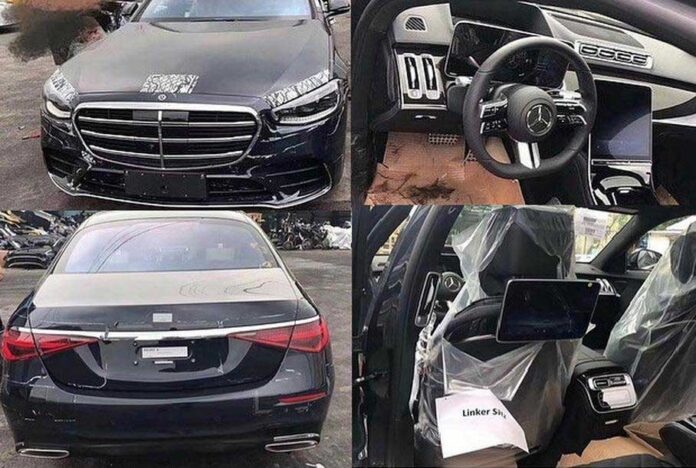 Китайцы заглянули в салон нового Mercedes-Benz S-Class