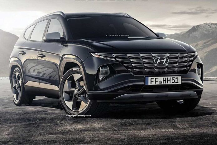 Фотошпионы заглянули в салон нового Hyundai Tucson