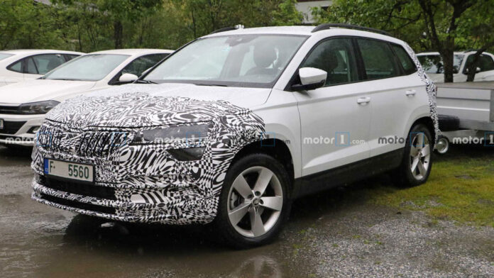 Skoda Karoq готовится к рестайлингу