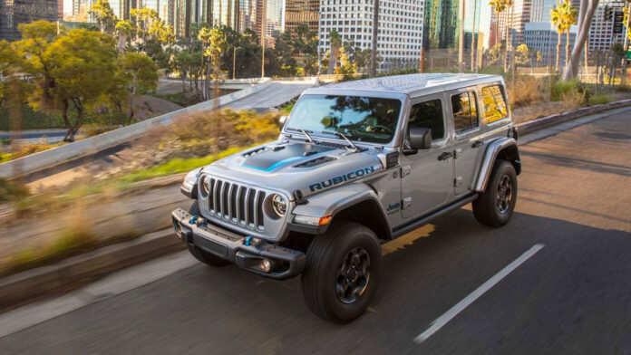 Jeep Wrangler получил гибридную силовую установку