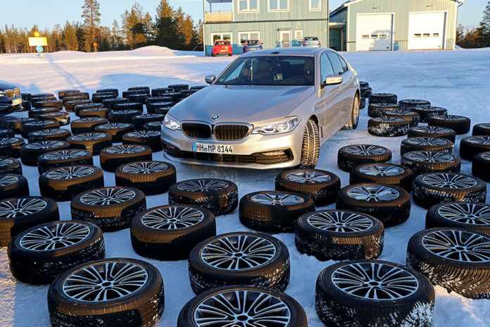 Немецкий AutoBild протестировал 51 модель зимних шин 245/45 R18