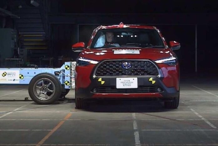 Toyota Corolla Cross прошел своей первый краш-тест