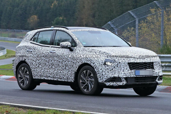 Новый Kia Sportage впервые сфотографировали во время испытаний