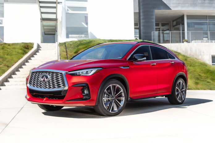Купе-кроссовер Infiniti QX55 представлен официально
