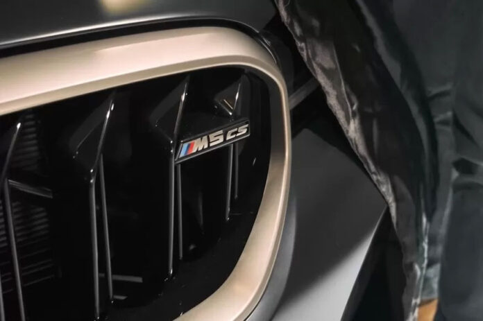 BMW показал фрагмент очень мощной версии M5