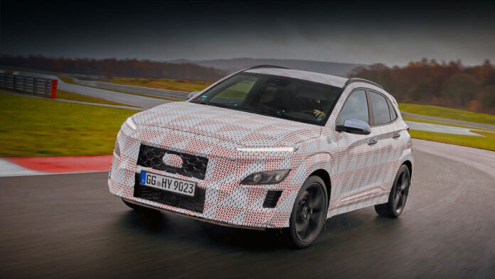 Стало известно, какой мотор получит Hyundai Kona N