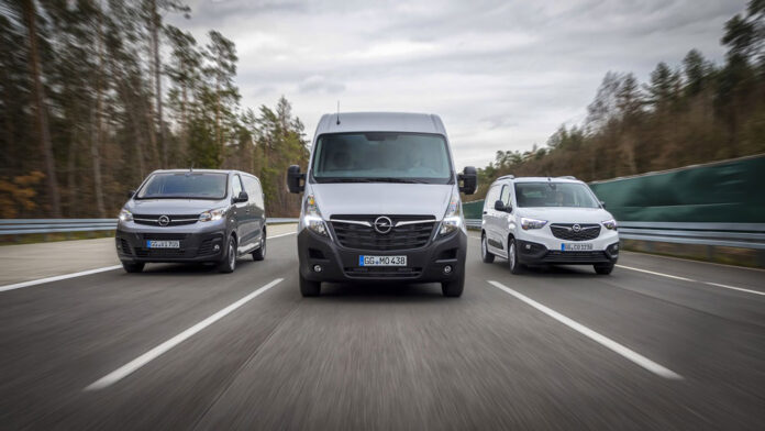 Комерційна лінійка Opel