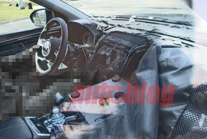 Интерьер пикапа Hyundai Santa Cruz засветился на фото