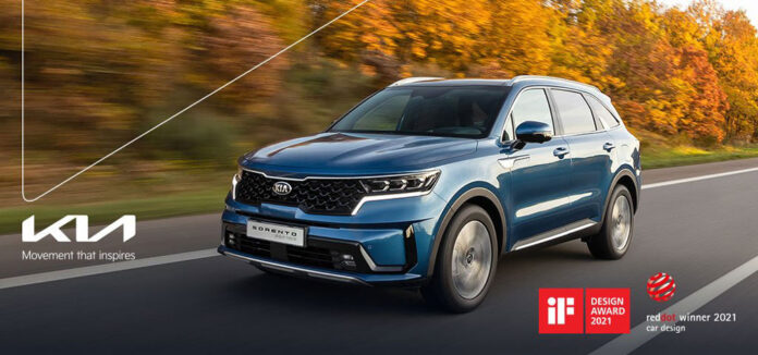 Kia Sorento побеждает в конкурсах Red Dot и iF design awards