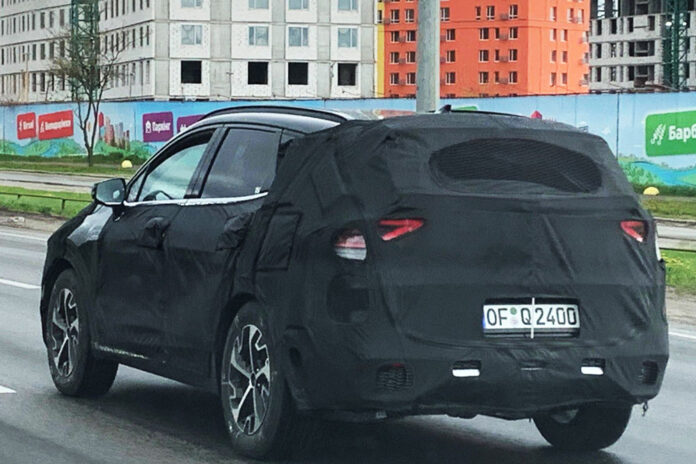 В Києві сфотографували прототип нового Kia Sportage