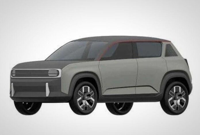 Зовнішність відродженого Renault 4 показали на патентних малюнках