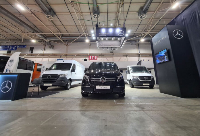 Mercedes-Benz показав на виставці ComAutoTrans 2021 свої автомобілі для бізнесу
