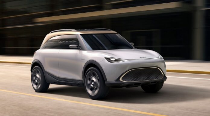Марка smart показала свій перший електричний кросовер