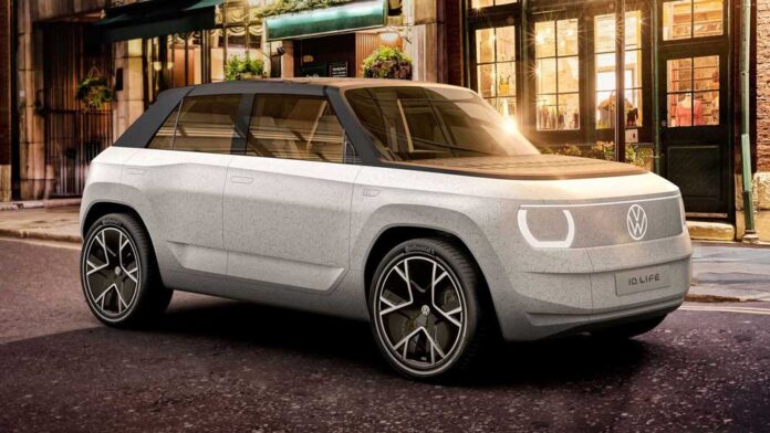 Volkswagen презентував маленький електричний кросовер ID. Life