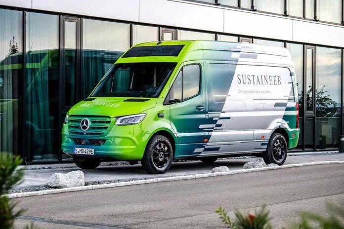 Mercedes-Benz показав електричний фургон із запасом ходу 1000 кілометрів