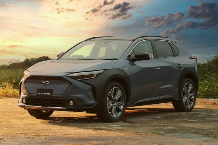 Subaru представила свій перший серійний електромобіль