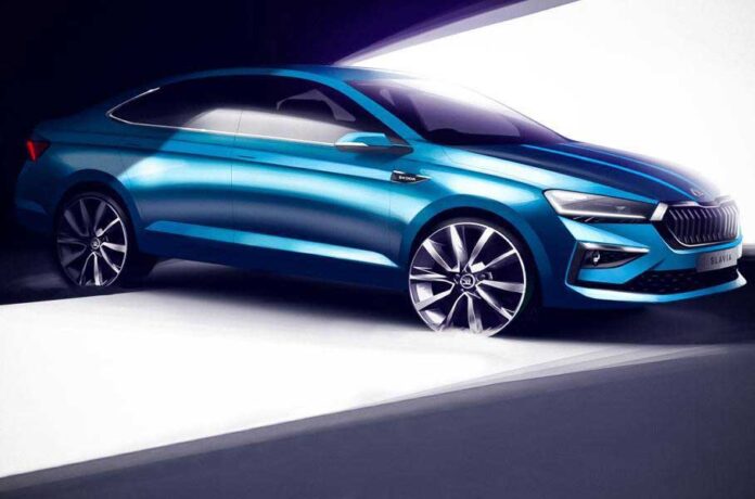 Skoda дала зазирнути в салон нового седана Slavia