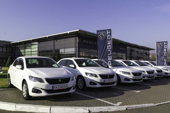Peugeot передала компанії Київстар партію нових автомобілів