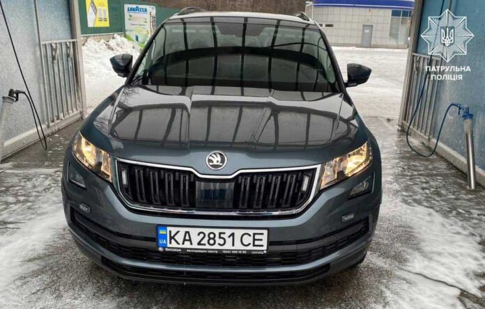 Поліцейський автомобіль-«фантом» вперше потрапив у ДТП