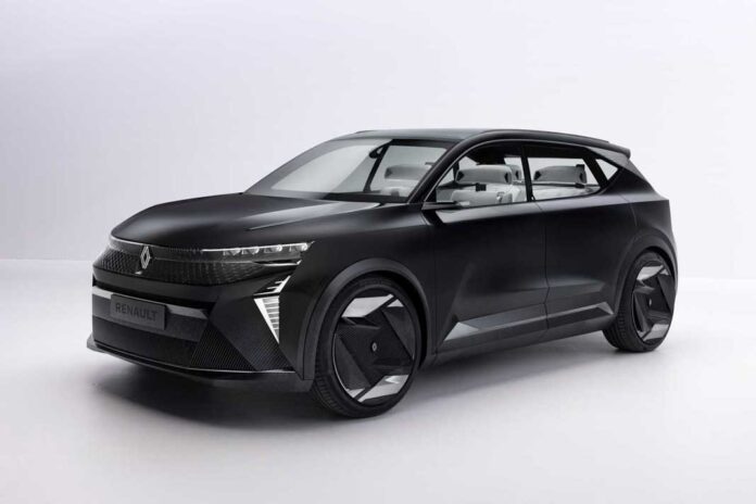 Renault показала концепт електричного кросовера Scenic