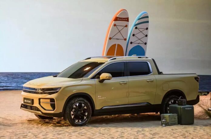 Geely показала електричний пікап