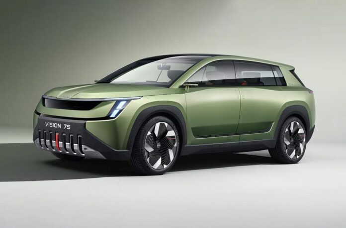 Концепт Vision 7S продемонстрував новий стиль та логотип Skoda