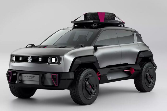 Renault презентувала електричний кросовер у стилі ретро