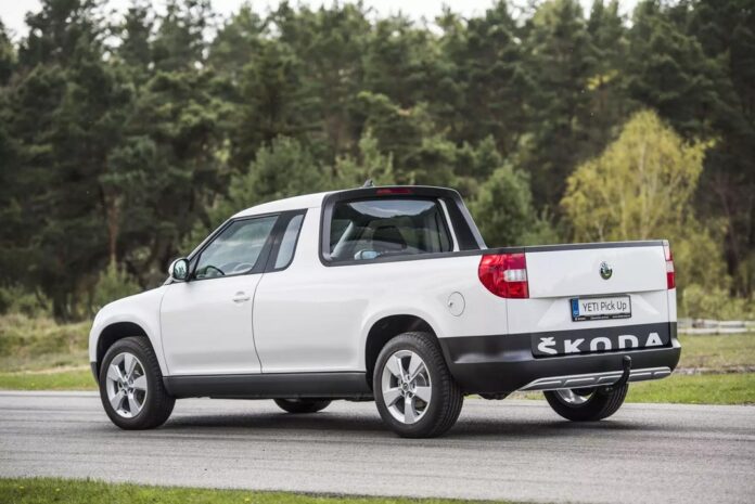 Skoda показала невідомий раніше прототип пікапа Yeti