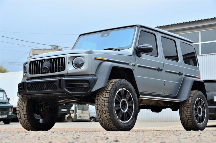В Україні побудували унікальний всюдихід на базі Mercedes-Benz G63 4×4²