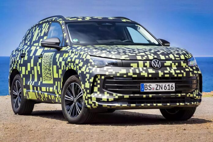 Новий Volkswagen Tiguan помітили на дорозі без камуфляжу
